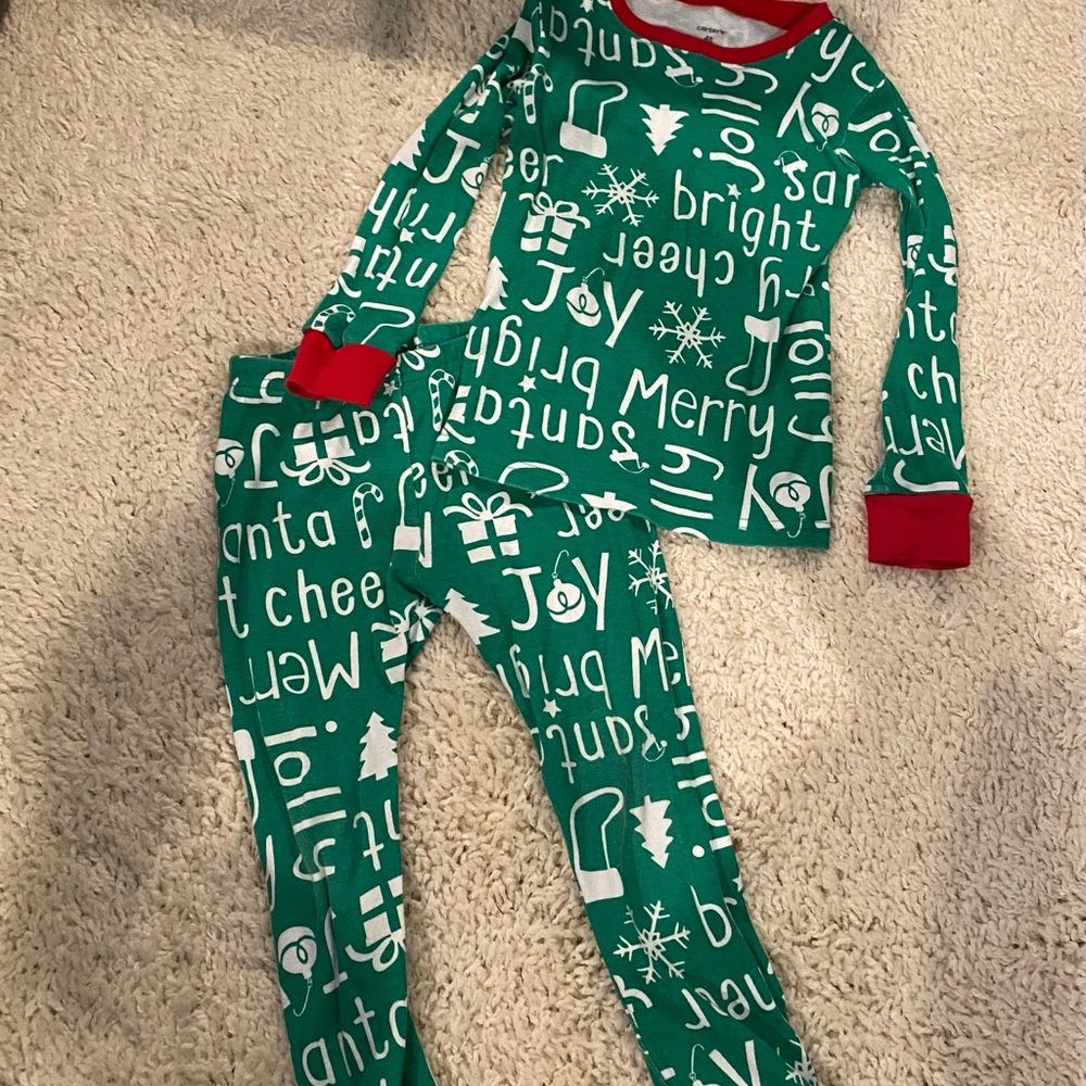 4T Carter’s Christmas PJs
